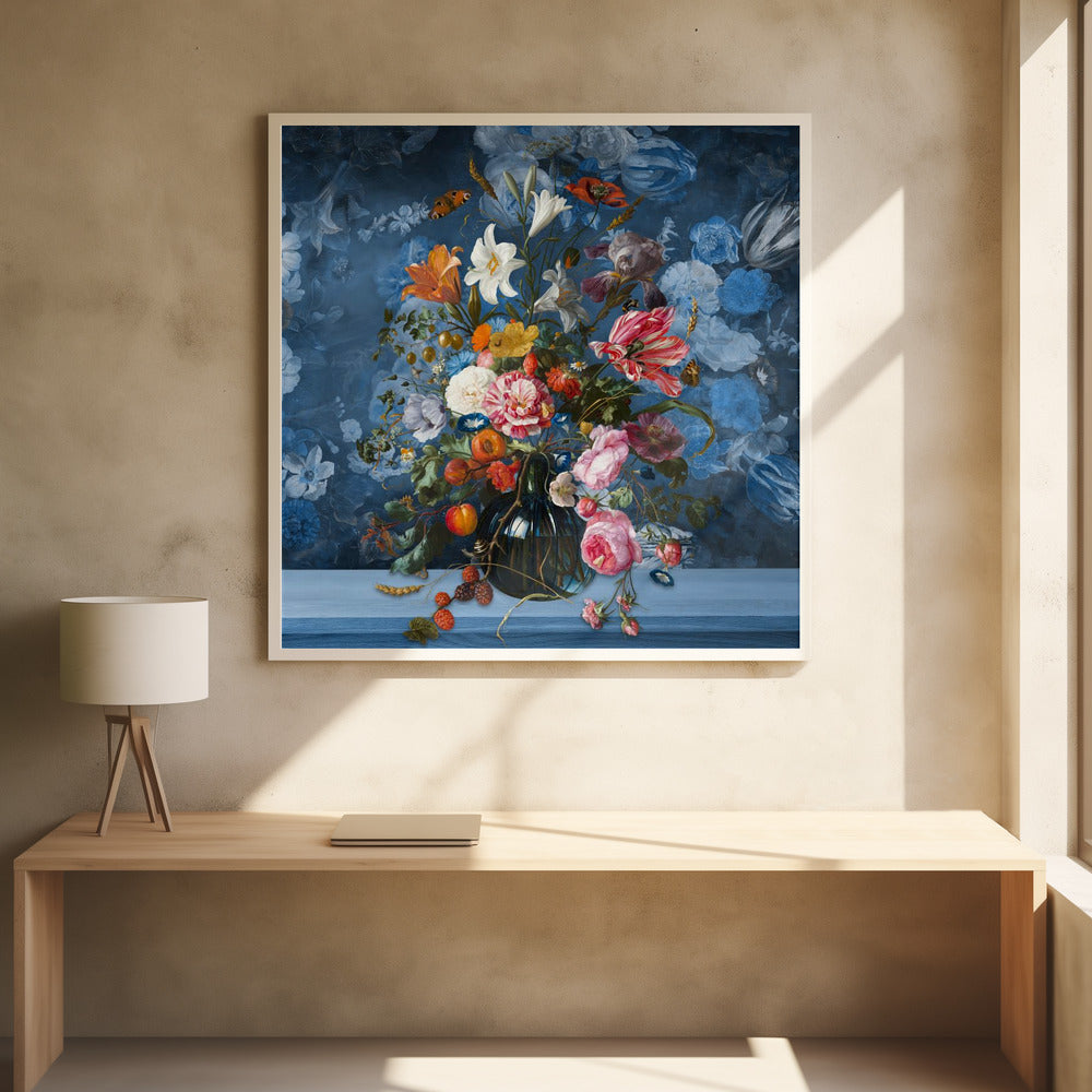 Vase mit Blumen | Poster