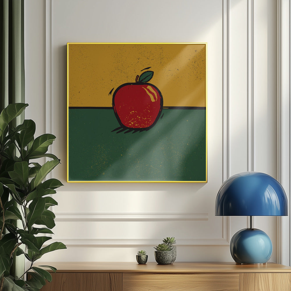 Apfel | Poster - Kunstdruck