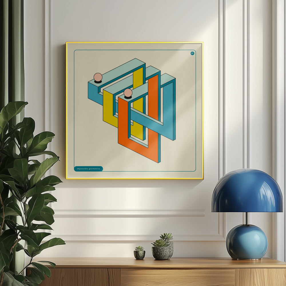 Unmögliche Geometrie 25 | Poster