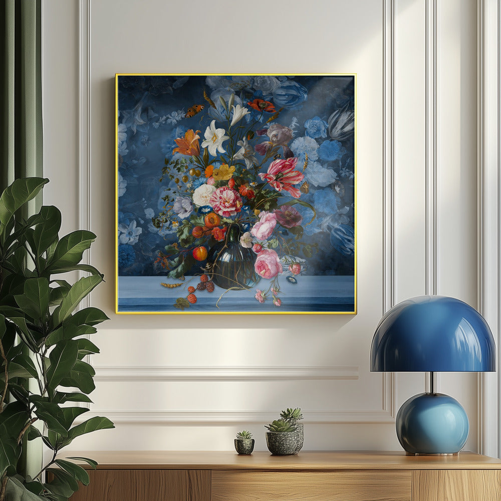 Vase mit Blumen | Poster