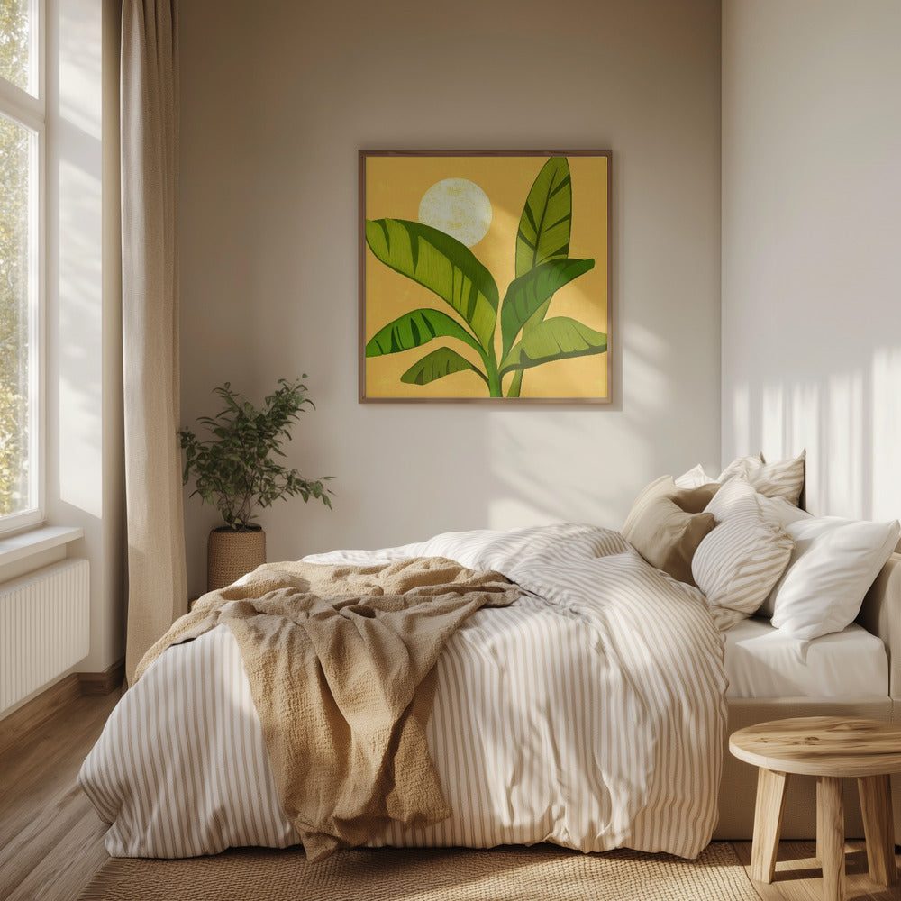 Sunny Golden Tropics | Poster