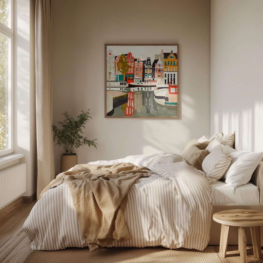 Amsterdam Houses | Poster