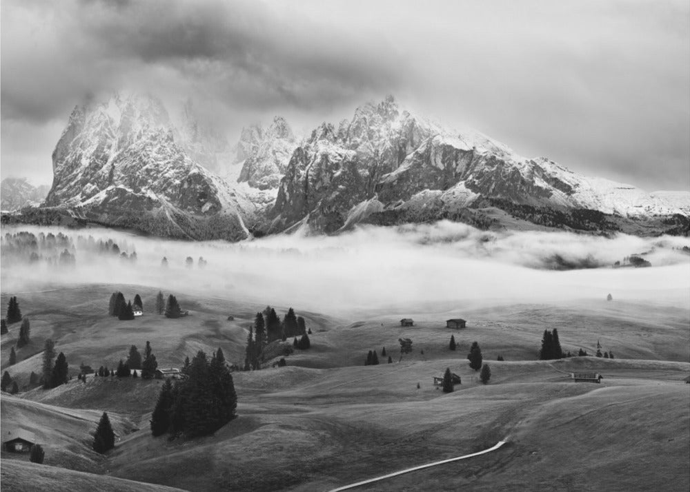 Foggy Dolomites | Wallpaper