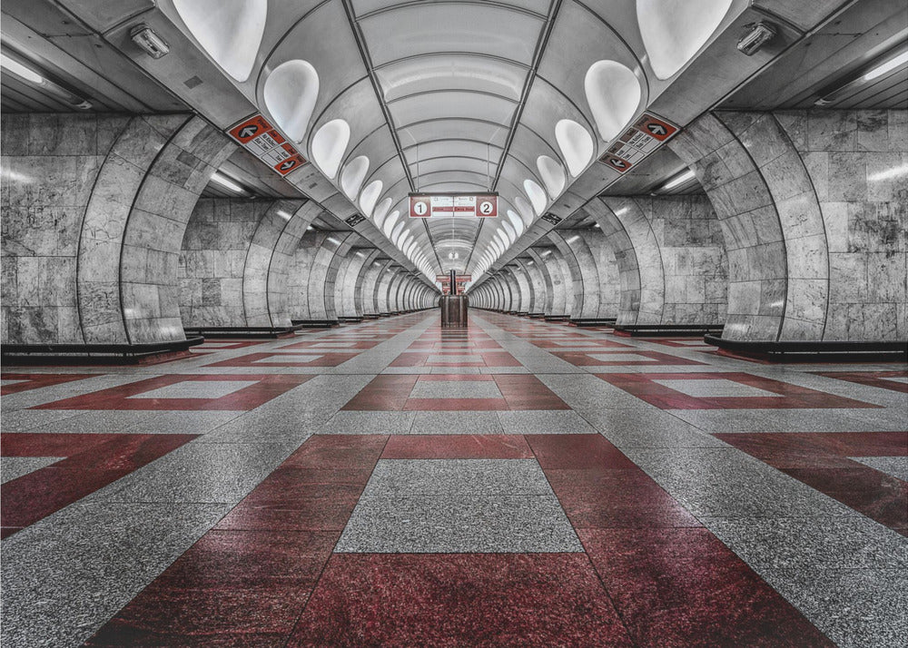 Metro de Praga | Papel Pintado Fotográfico