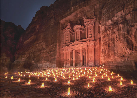 Petra by Night | Wallpaper