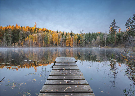 Autumn pier | Wallpaper