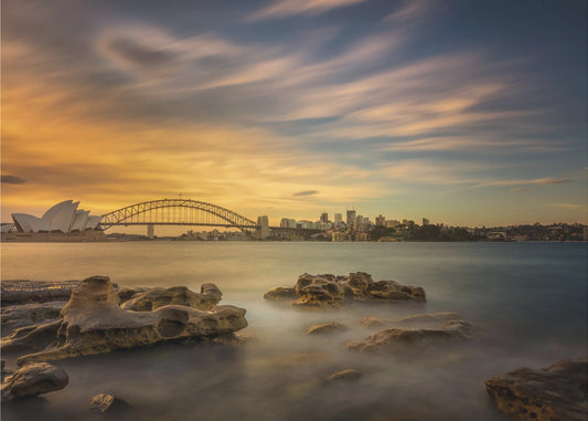Syndey Oprea House Sunset | Wallpaper