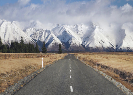 Lake Ohau Road | Wallpaper