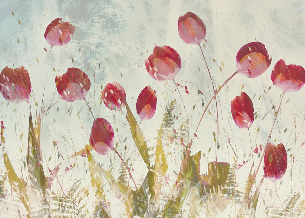 Happy tulips | Wallpaper