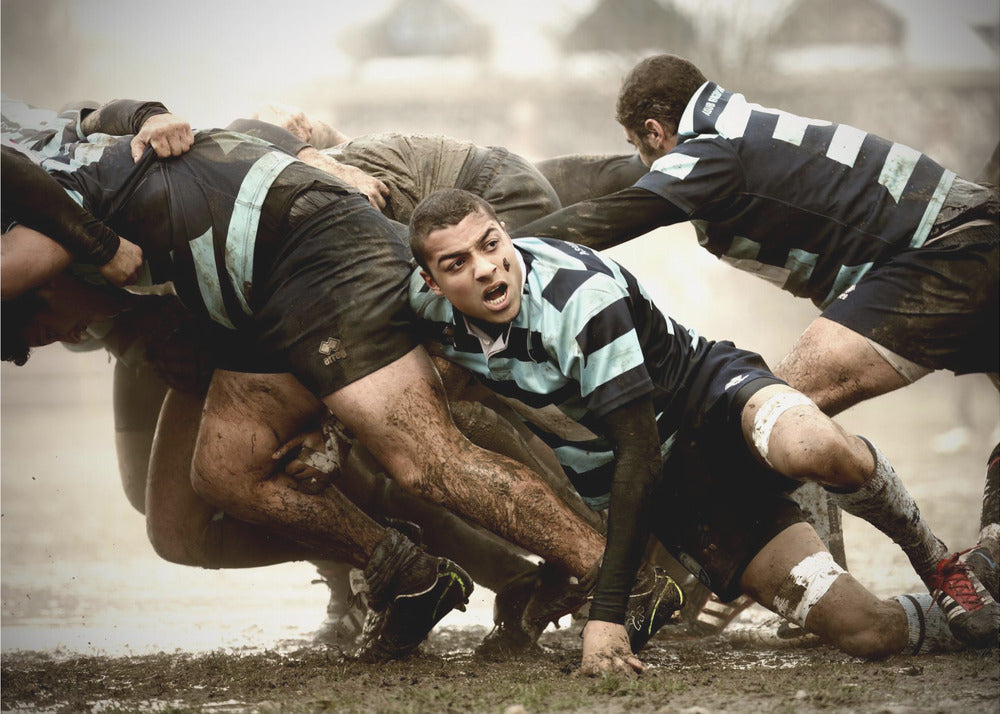 Rugby im alten Stil | Leinwand-Bilder