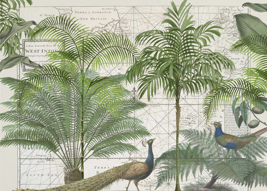 Tropical Empire No6 | Wallpaper
