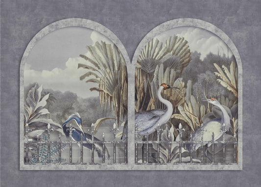 Cranes No2 | Wallpaper