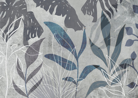 Modern Botanical No3 | Wallpaper