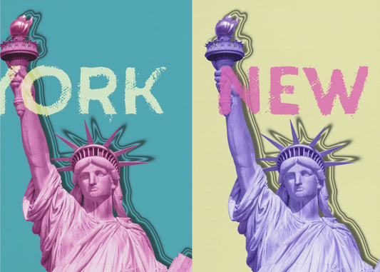POP ART Statue of Liberty III | Canvas