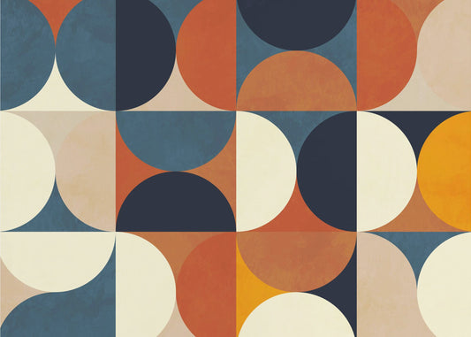 Geometry New12 Marron | Poster