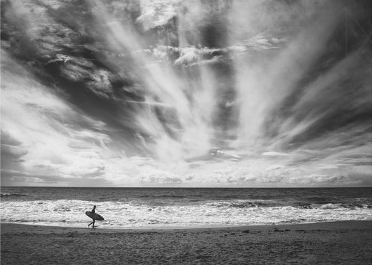 The loneliness of a surfer | Poster