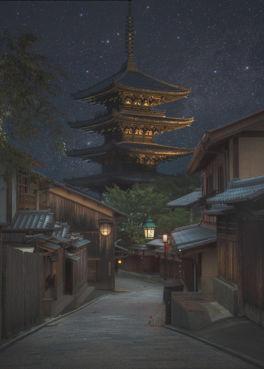 Kyoto Night | Canvas