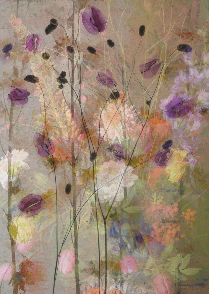 Fleurs picturales | Tableaux sur Toile