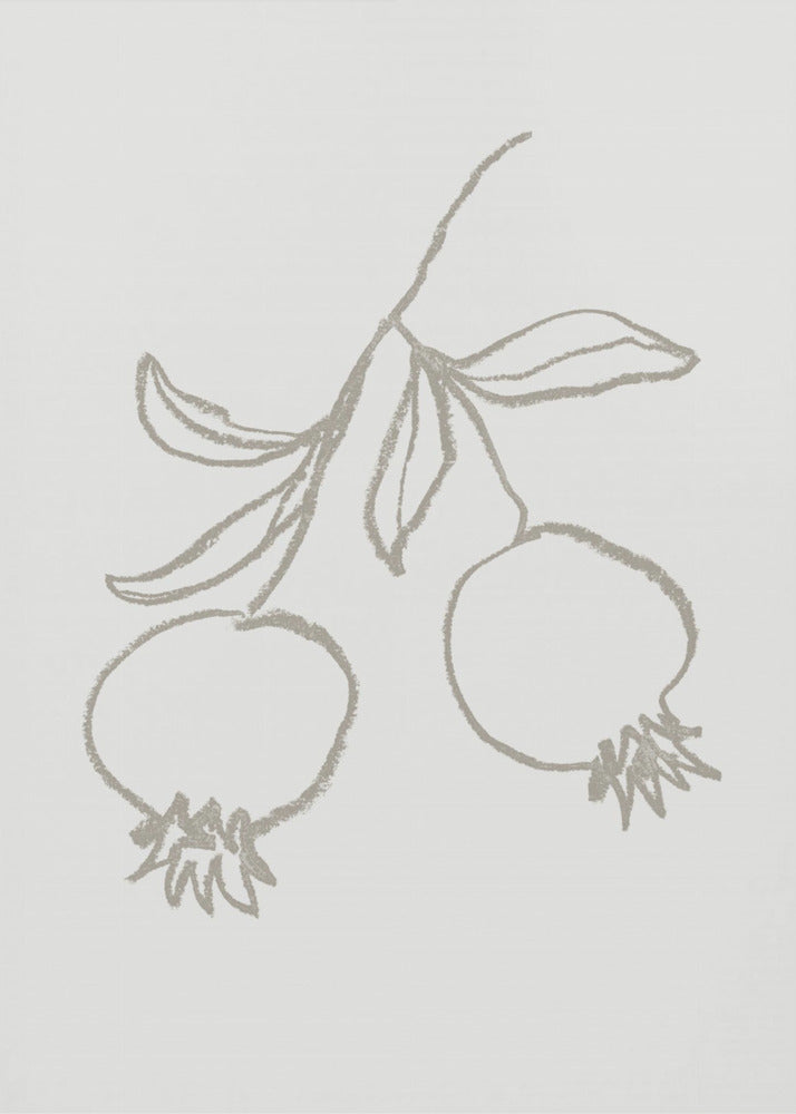 Pomegranate Green | Poster