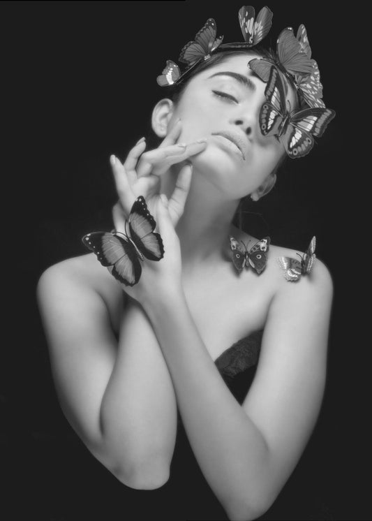PASSIONE DI ELEGANZA IN MONOCROMATICO | Stampe su Tela