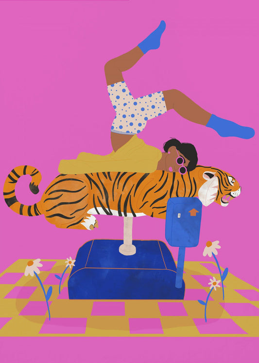 Sätt en tiger i ditt hjärta | Canvas