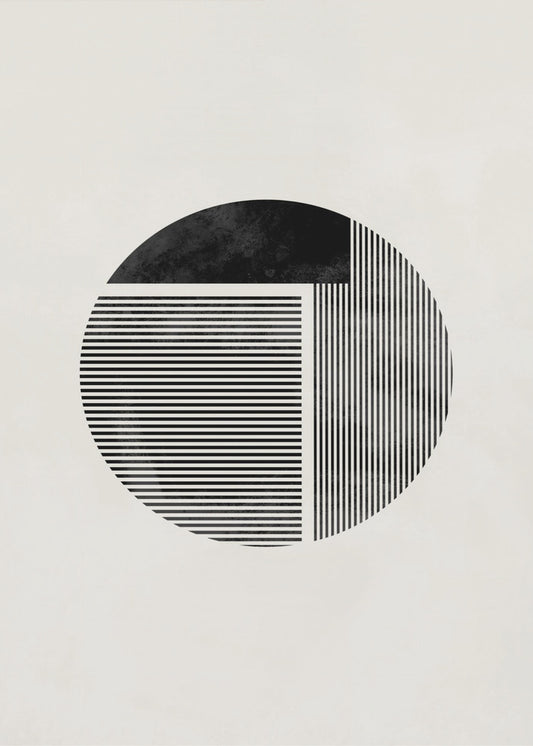 Minimalist round | Poster