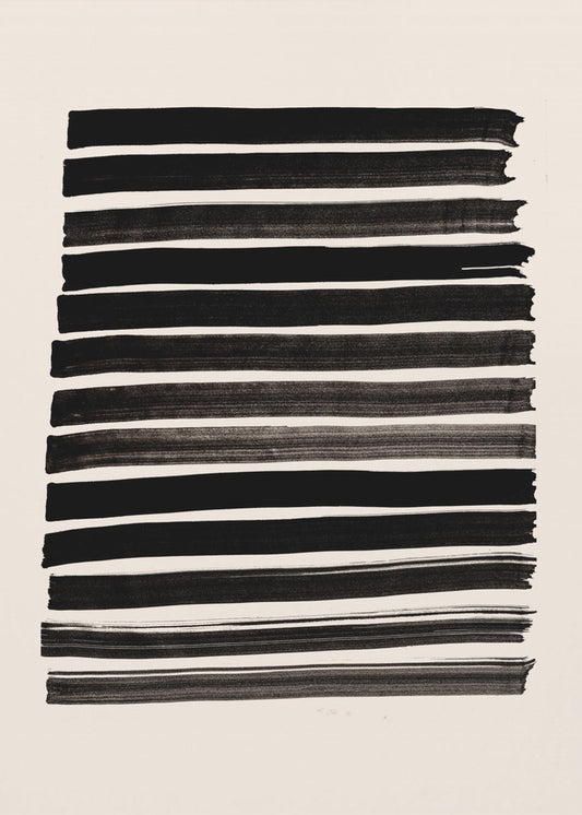 Stripes_Beige | Poster