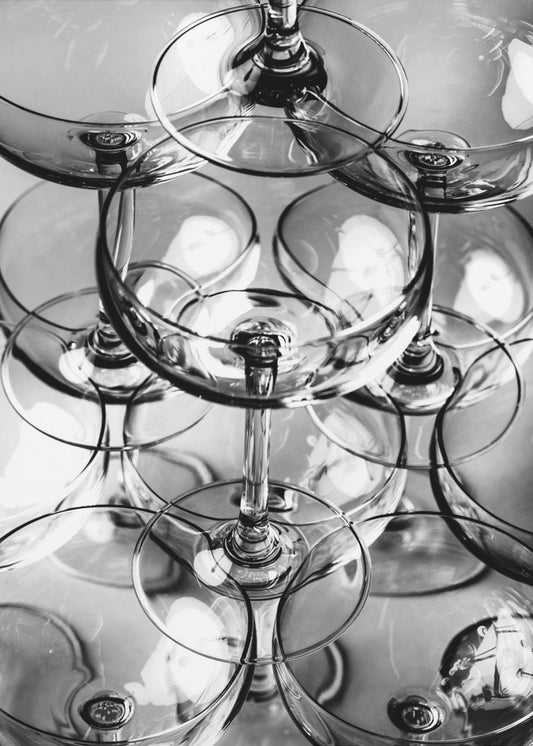 Champagne tower_8 | Poster