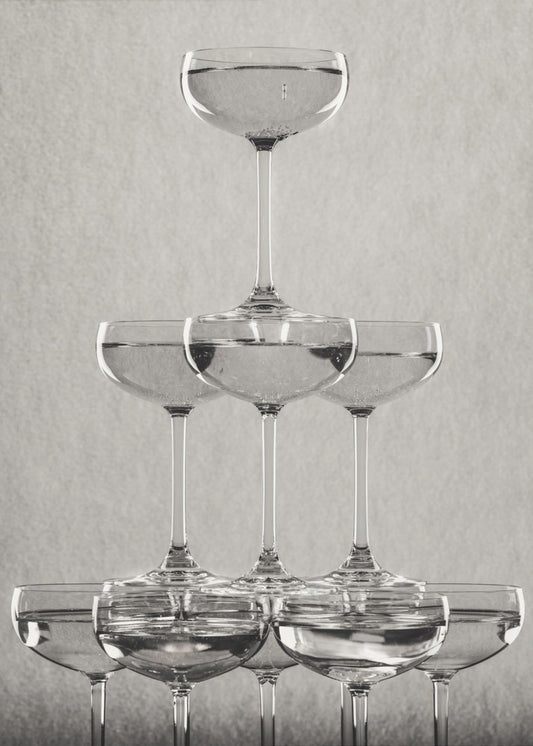 Champagne tower_9 | Poster