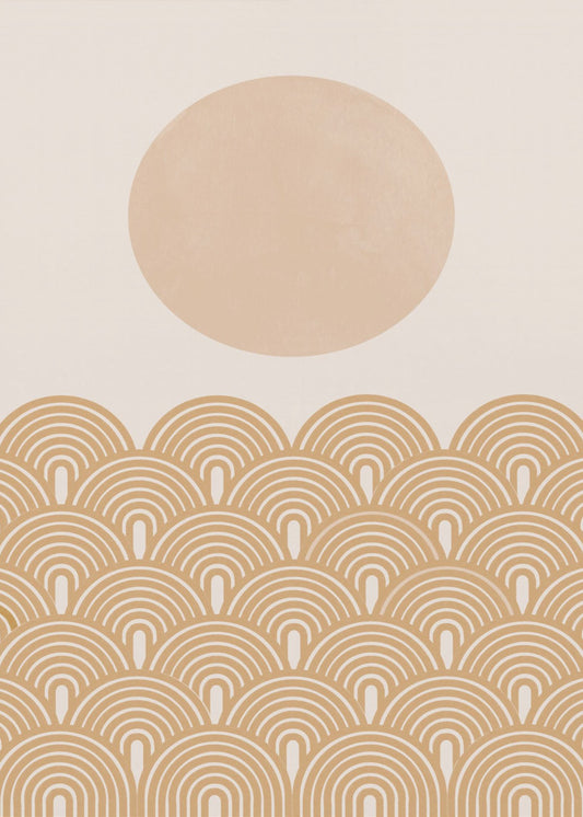 Retro Sommer | Poster - Kunstdruck