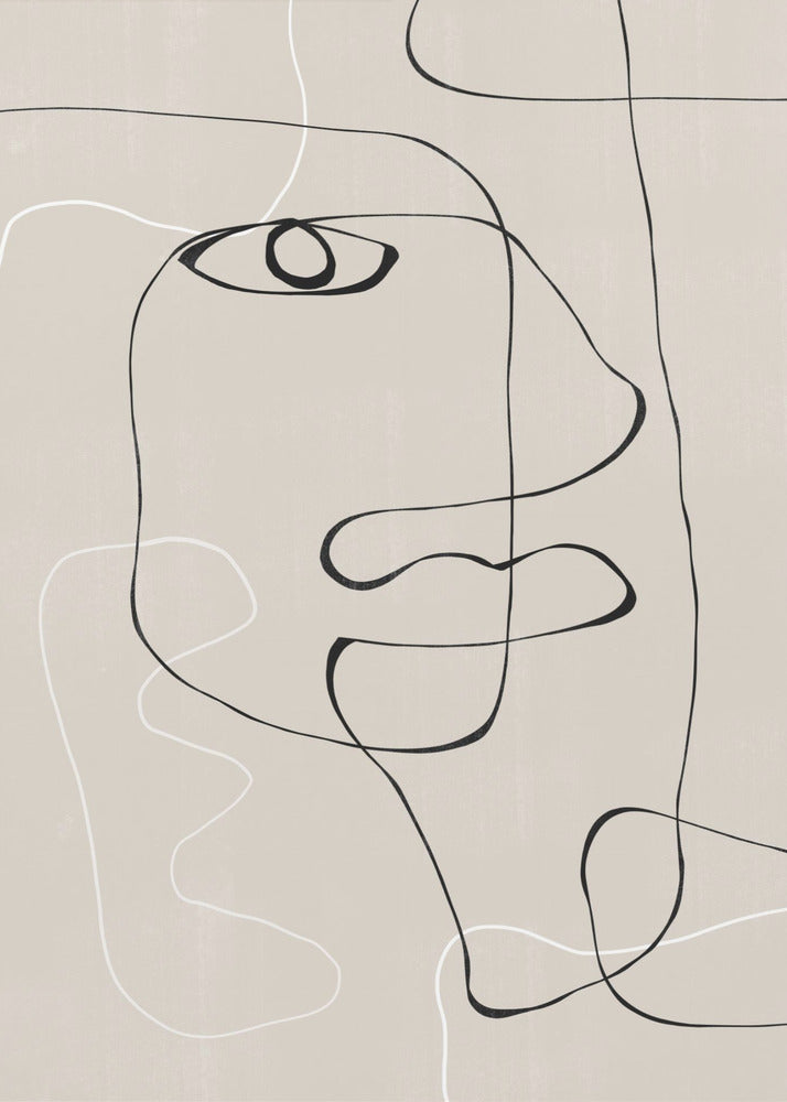 Abstract Face No1. | Canvas