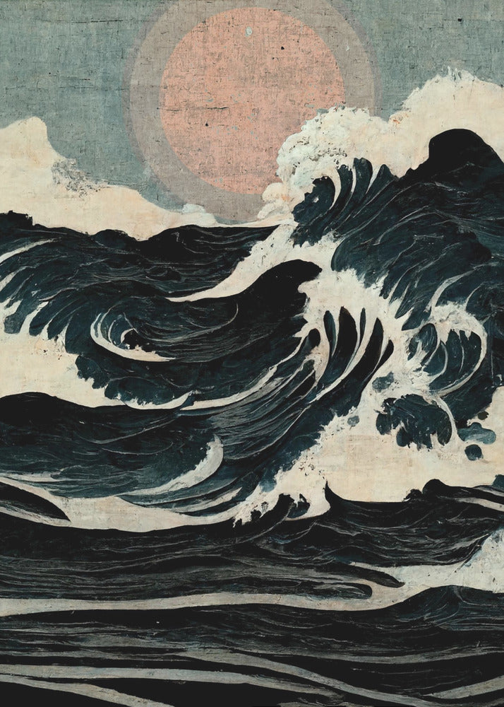 Vagues sauvages | Tableaux sur Toile