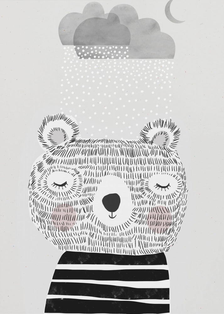 Ich liebe Schnee | Poster - Kunstdruck