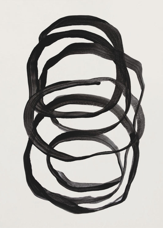 Abstrakte Linien II | Poster - Kunstdruck