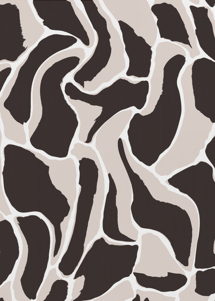 Monochrome Wellen | Poster