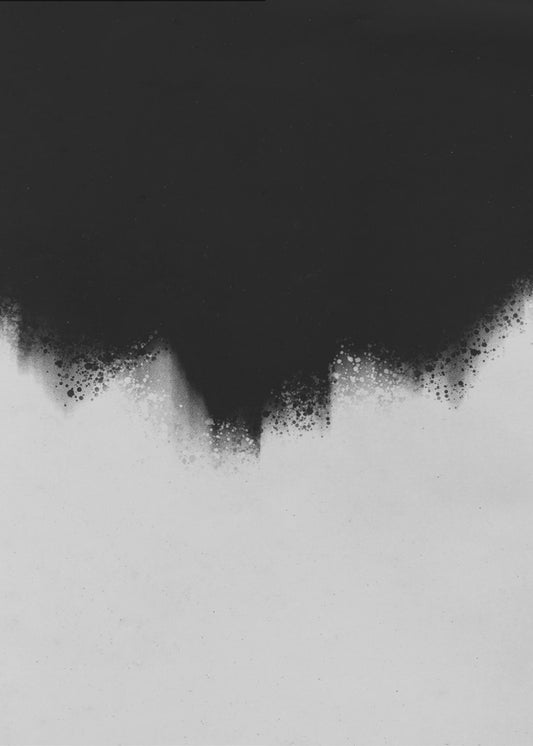 Monochromer Fluss | Poster