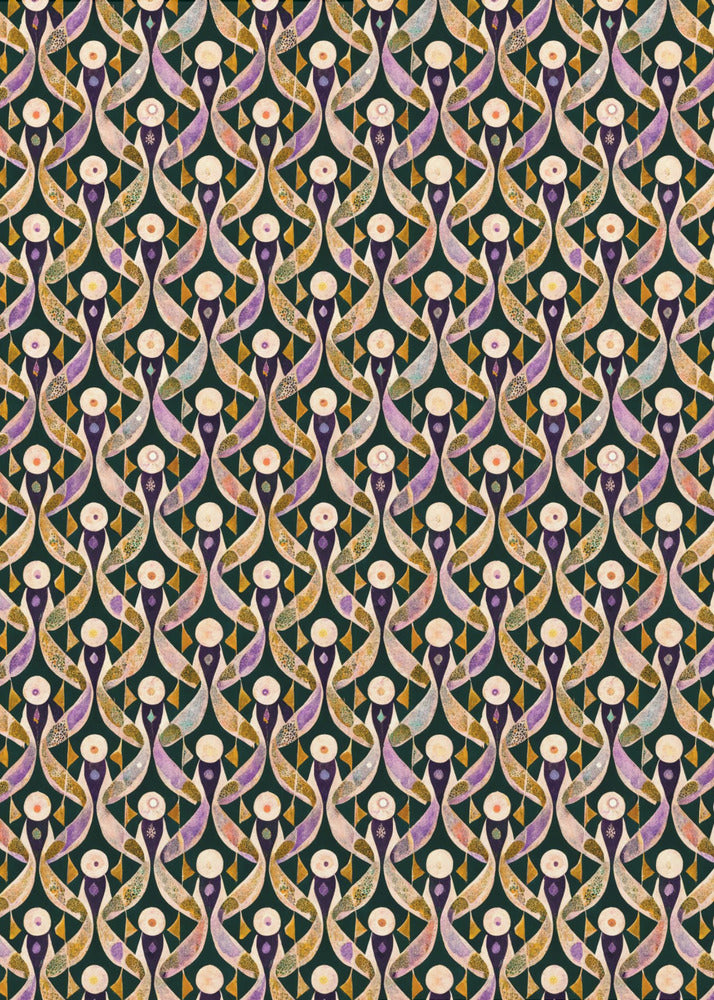 Curved Rhythm Elegance | Poster