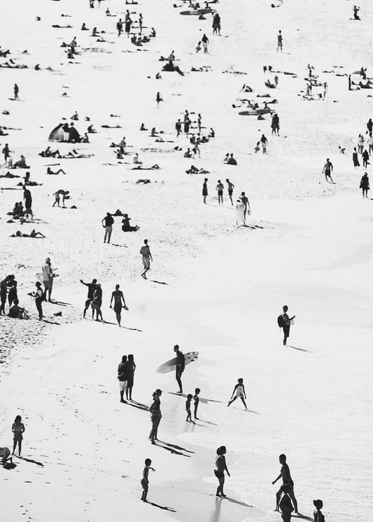 Beach Silhouettes | Canvas
