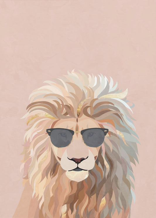 Cool cat lion | Canvas