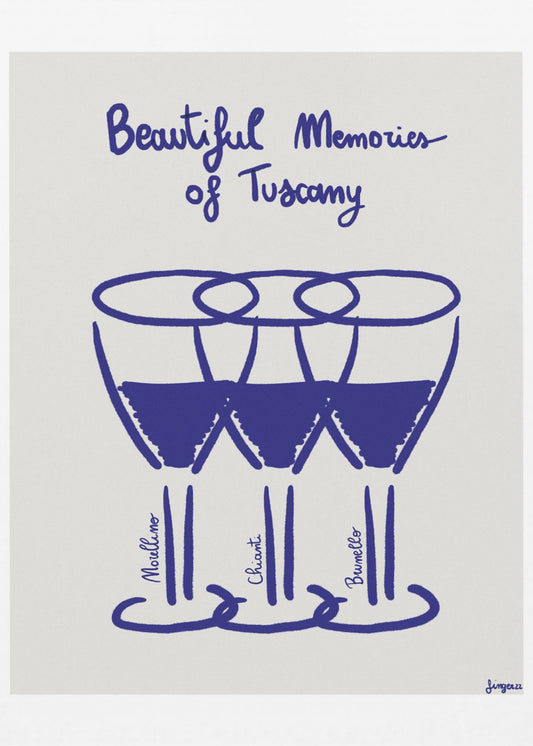 Il vino | Poster