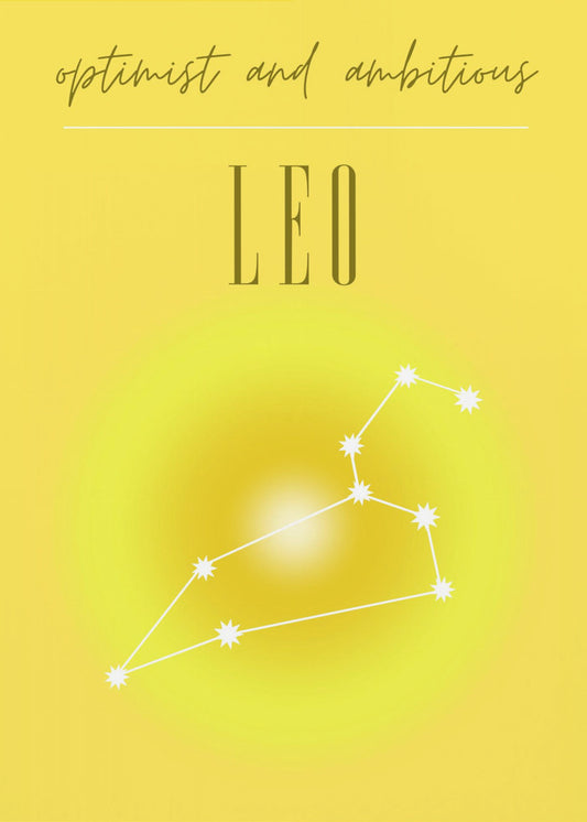 Lejonet Stjärnteckentryck | Poster