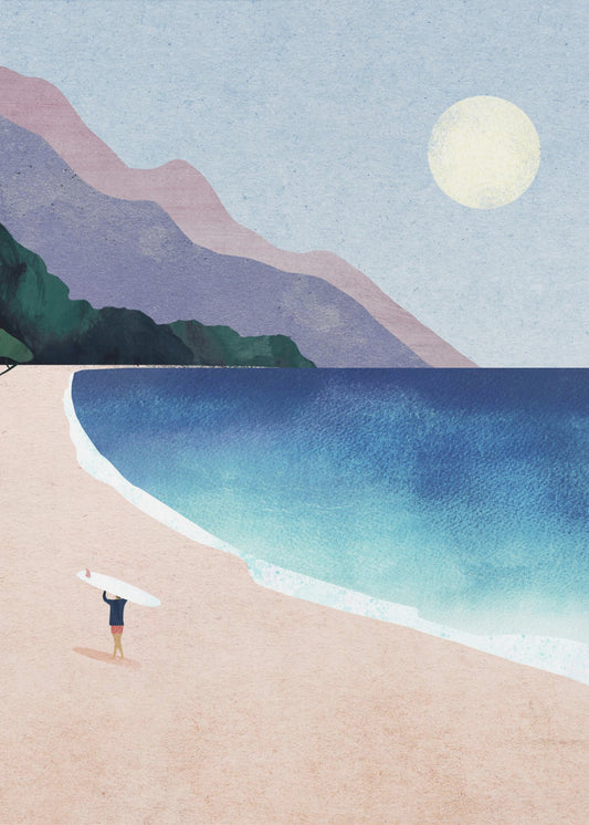 Surf Beach | Canvas