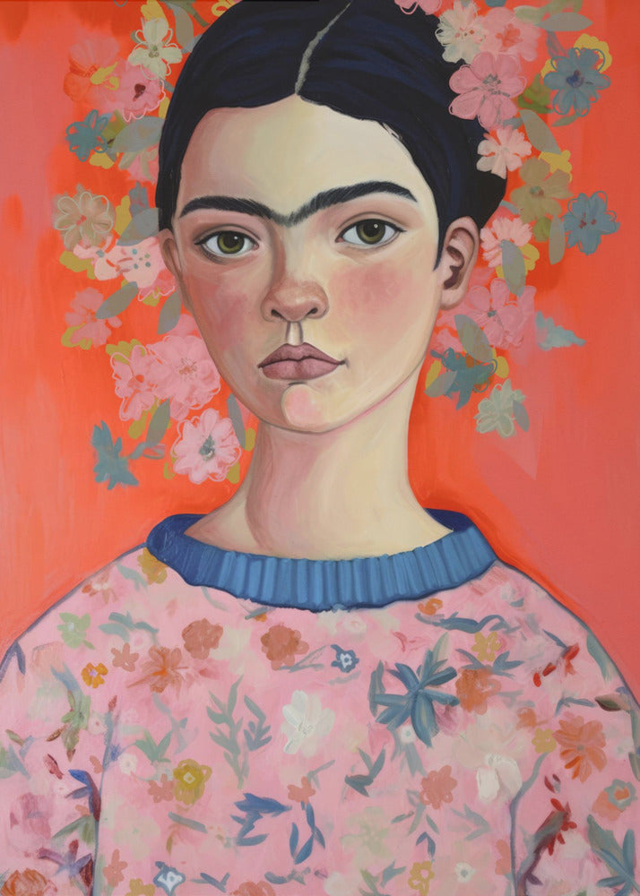 Junge Frida | Leinwand-Bilder