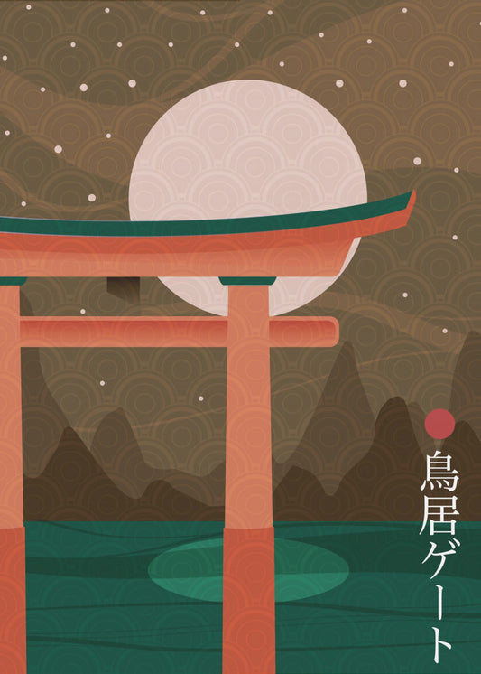Torii Gate | Canvas