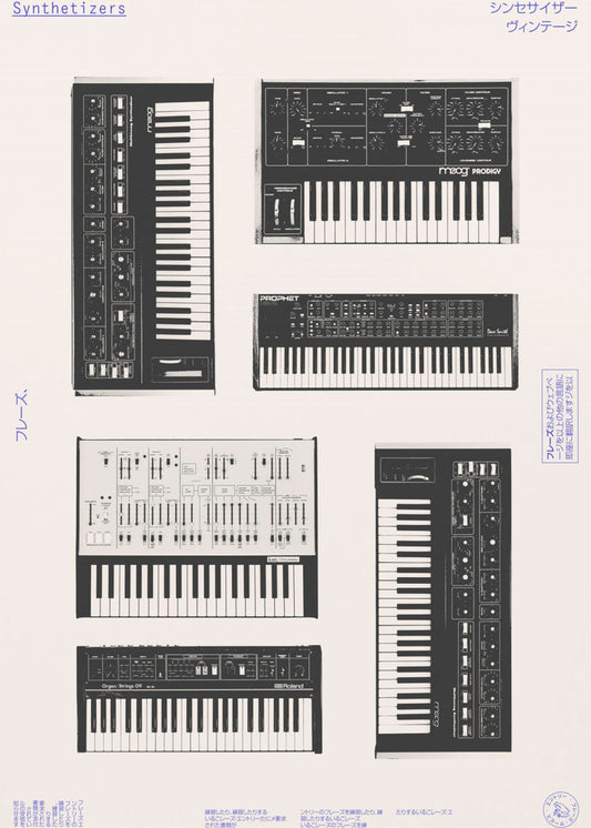 Synthesizer | Leinwand-Bilder