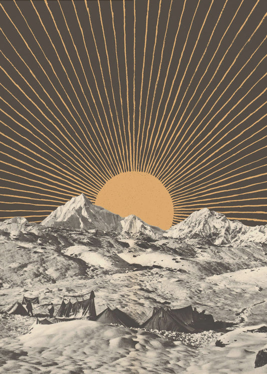 Berglandschaft Nr. 6 | Poster