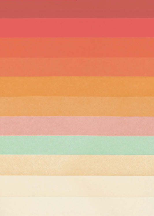 Regenbogen-Chevrons | Leinwand