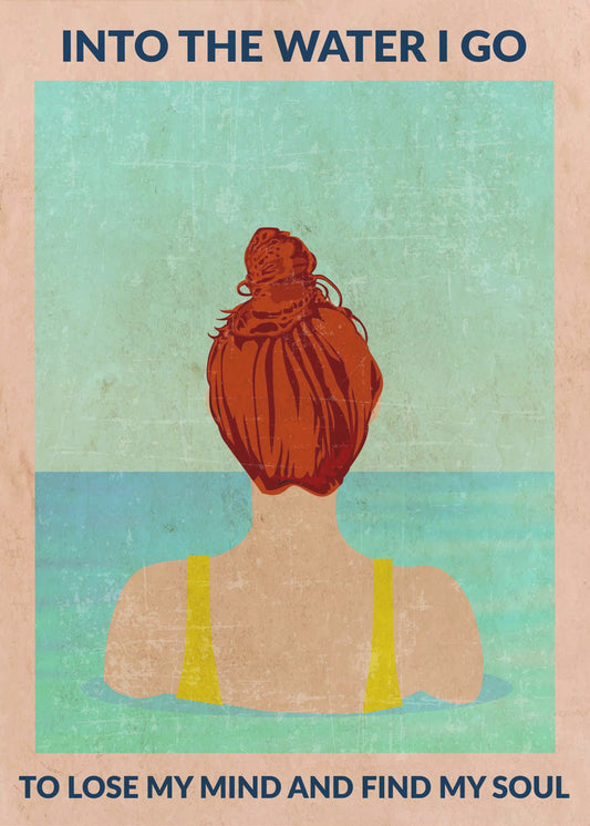 I vattnet (rödhårig) | Poster