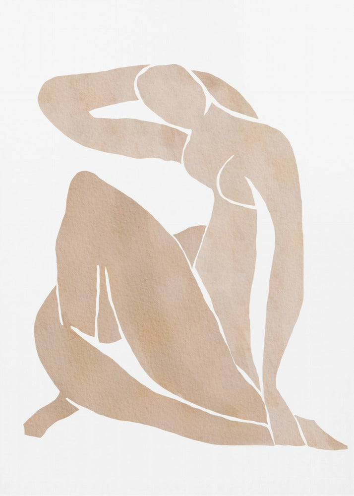 Women Shape Abstract Art | Canvas