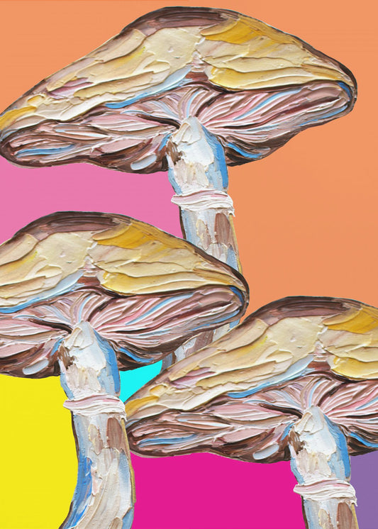Psychedelic Mushrooms | Canvas